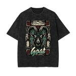 Washed Chinese Zodiac Graphic Cotton Tee