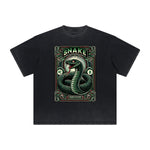 Thick Faded Chinese Zodiac Graphic T Shirt