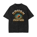 Washed Retro Revival Graphic Cotton Tee