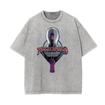 Stone Wash Abstract Art Pattern T Shirt