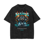 Washed Snake Graphic Cotton Tee