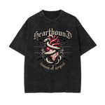 Washed Snake Graphic Cotton Tee