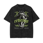 Washed Snake Graphic Cotton Tee