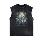 Frayed Edge Jesus Graphic Tank Top
