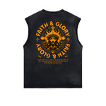 Frayed Edge Jesus Graphic Tank Top