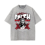 Washed Jesus Graphic Cotton Tee