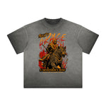 Vintage Frayed Tiger Pattern Tee