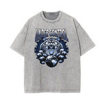 Washed Tiger Graphic Cotton Tee