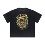 Thick Faded Holiday Graphic T Shirt