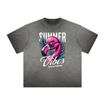 Vintage Frayed Holiday Pattern Tee