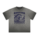 Vintage Frayed Holiday Pattern Tee