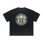 Thick Faded Holiday Graphic T Shirt