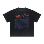 Thick Faded Holiday Graphic T Shirt