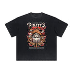 Thick Faded Holiday Graphic T Shirt