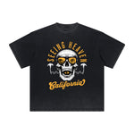 Thick Faded Holiday Graphic T Shirt