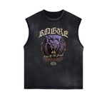Frayed Edge Gothic Graphic Tank Top