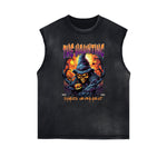 Frayed Edge Gothic Graphic Tank Top