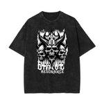 Washed Gothic Graphic Cotton Tee