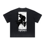 Thick Faded Gothic Graphic T Shirt