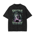 Washed Gothic Graphic Cotton Tee