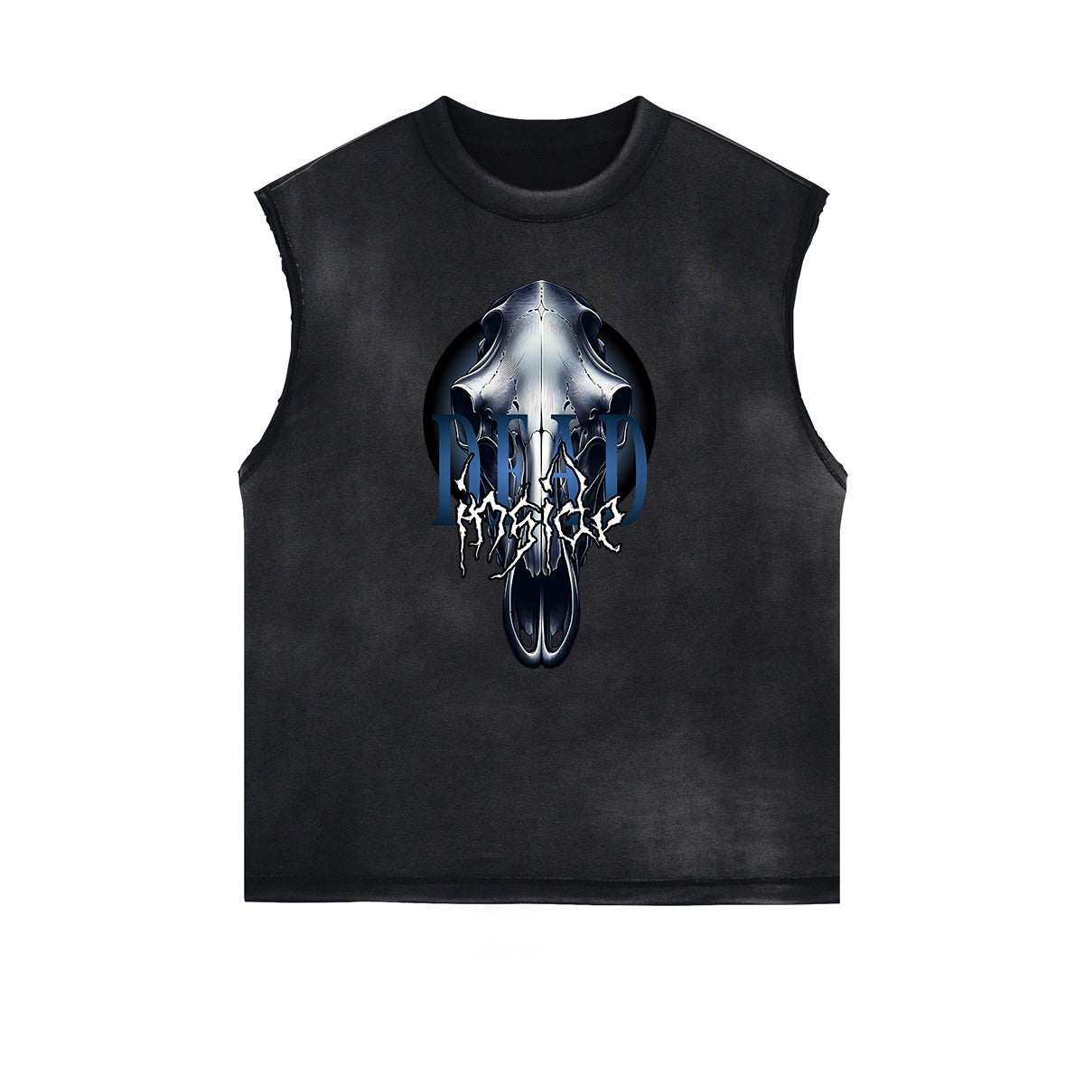 Frayed Edge Gothic Graphic Tank Top