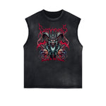 Frayed Edge Gothic Graphic Tank Top
