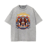 Washed Cotton King Graphic Tee