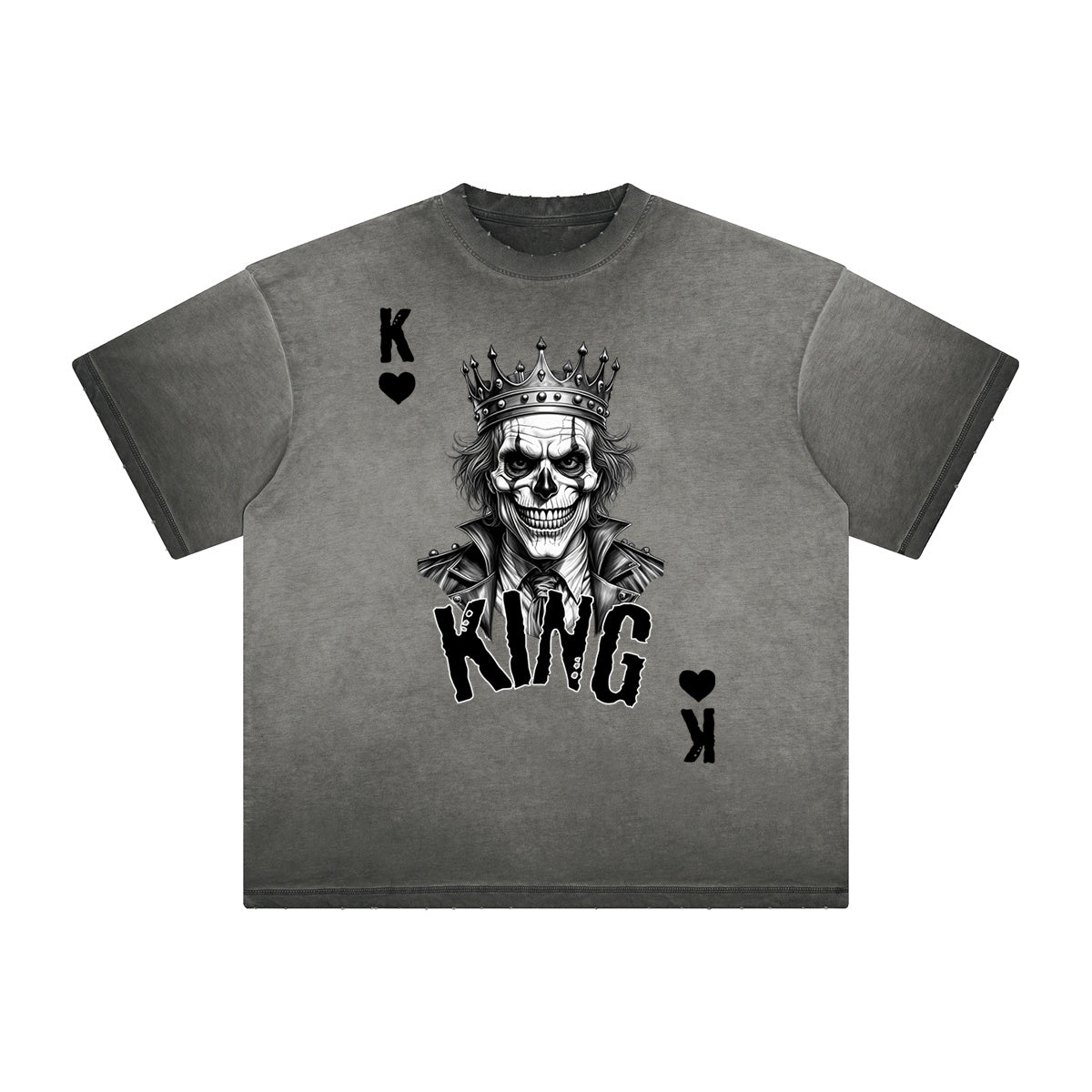 Heavyweight Washed King Graphic Tee