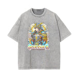 Washed Cotton King Graphic Tee