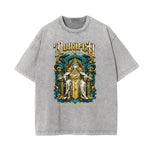 Washed Cotton King Graphic Tee