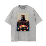 Washed Cotton King Graphic Tee