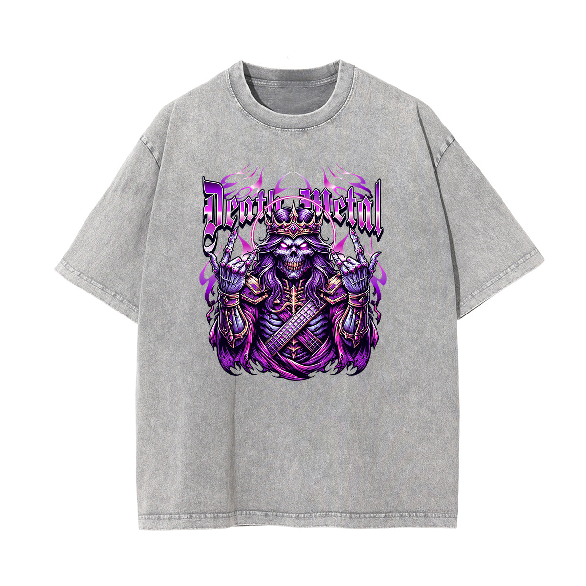 Washed Cotton King Graphic Tee