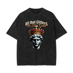 Stone-Washed King Graphic Tee