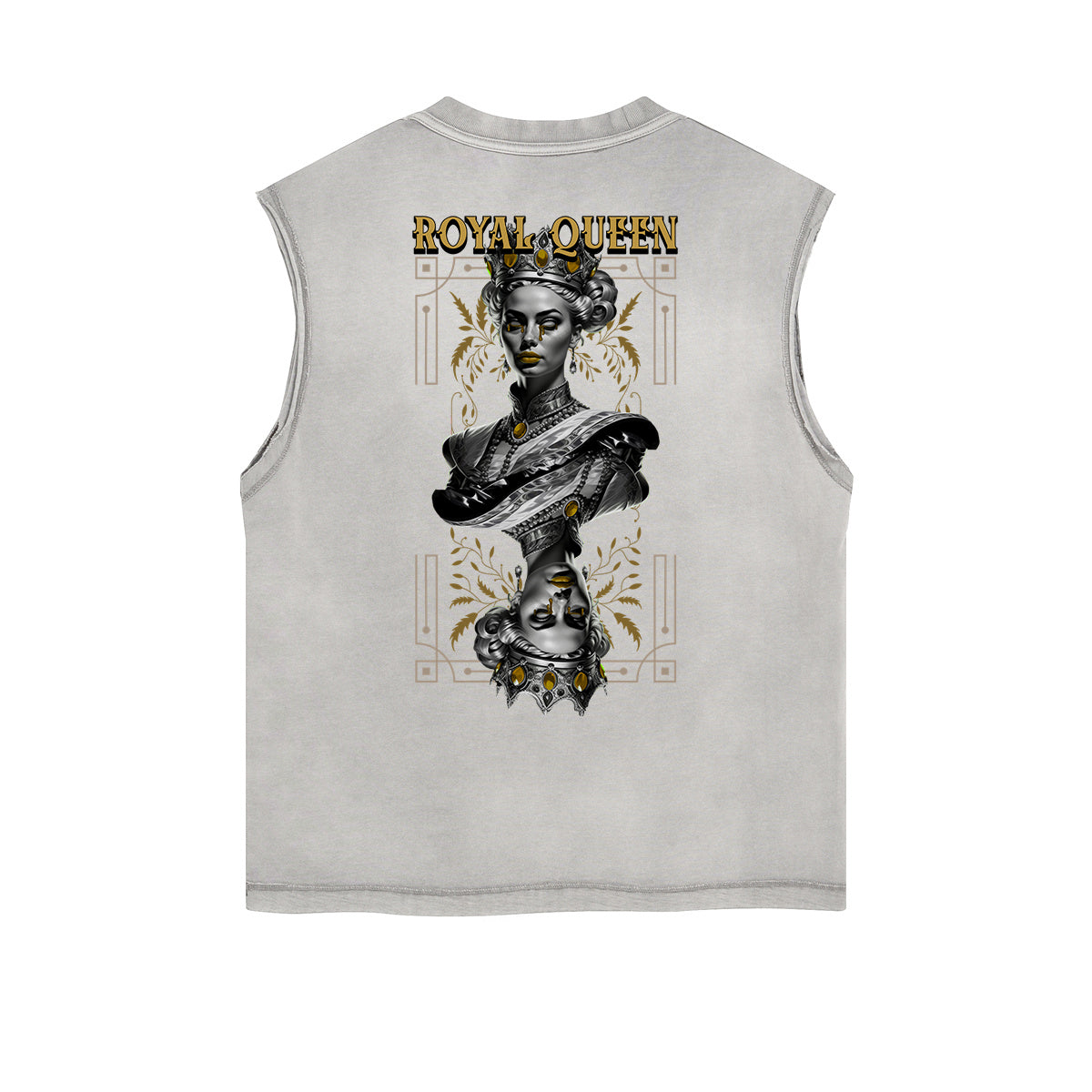 Frayed Edge Queen Graphic Tank Top