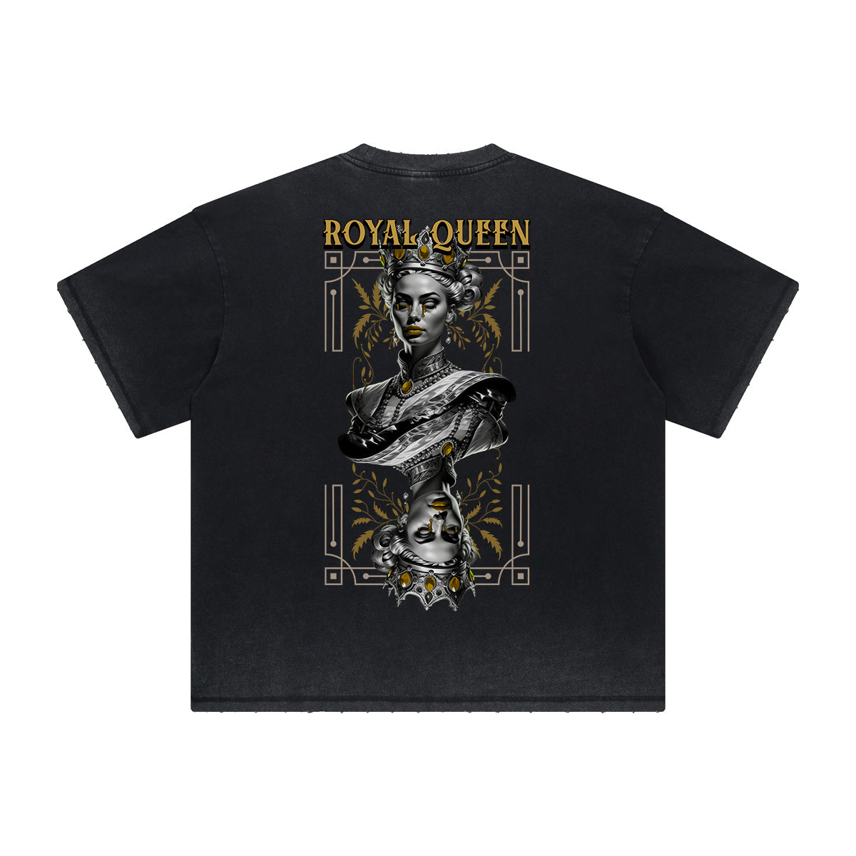Heavyweight Washed Queen Graphic T-Shirt