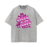 Washed Cotton Queen Graphic Tee