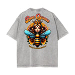 Washed Cotton Queen Graphic Tee