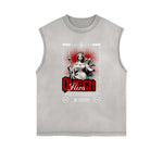 Frayed Edge Queen Graphic Tank Top
