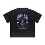Heavyweight Washed Queen Graphic T-Shirt