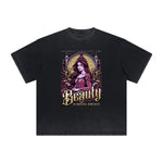 Heavyweight Washed Queen Graphic T-Shirt