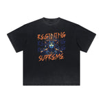 Heavyweight Washed Queen Graphic T-Shirt