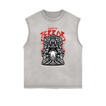 Frayed Edge Queen Graphic Tank Top