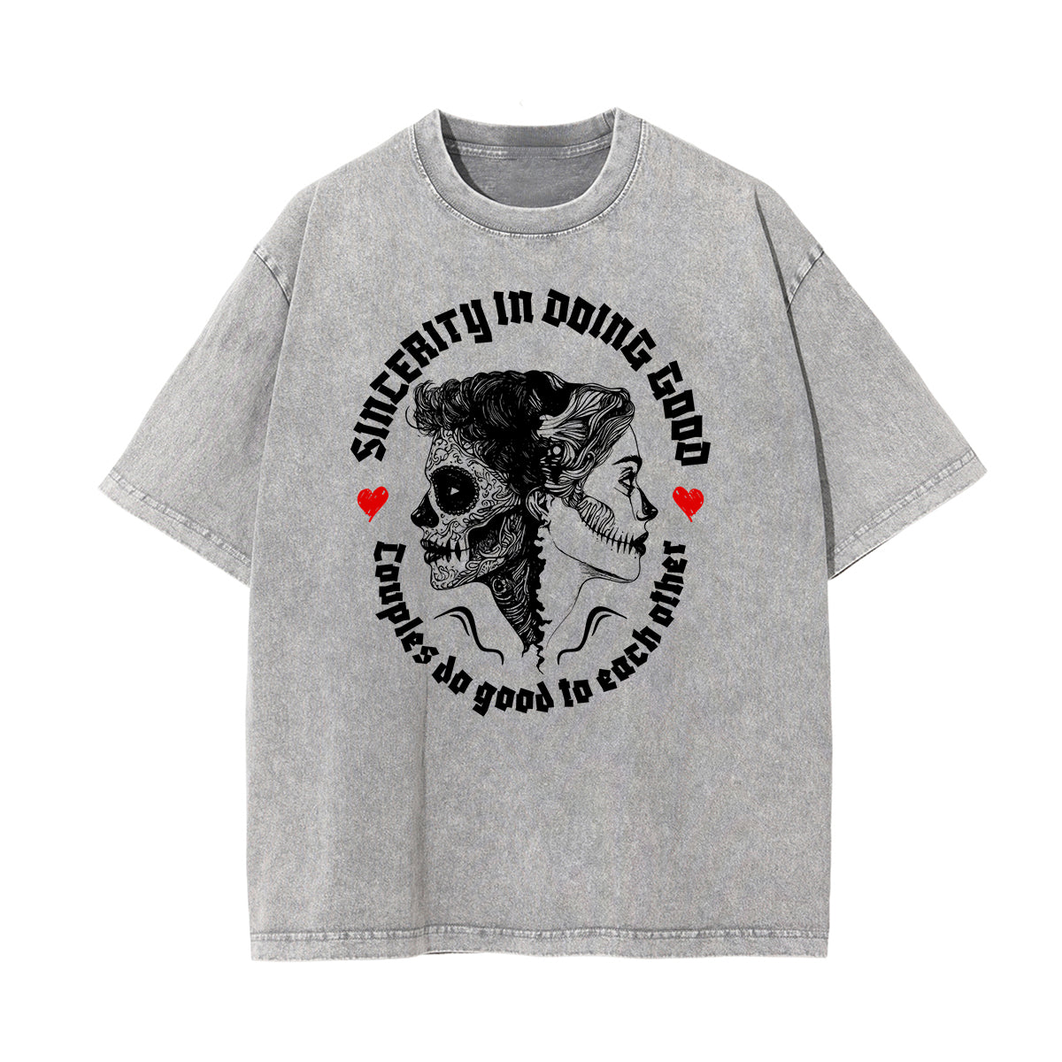 Washed Cotton Queen Graphic Tee