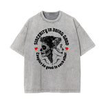 Washed Cotton Queen Graphic Tee