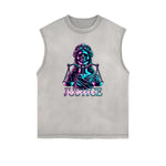 Frayed Edge Queen Graphic Tank Top