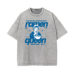 Washed Cotton Queen Graphic Tee