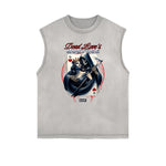 Frayed Edge Queen Graphic Tank Top