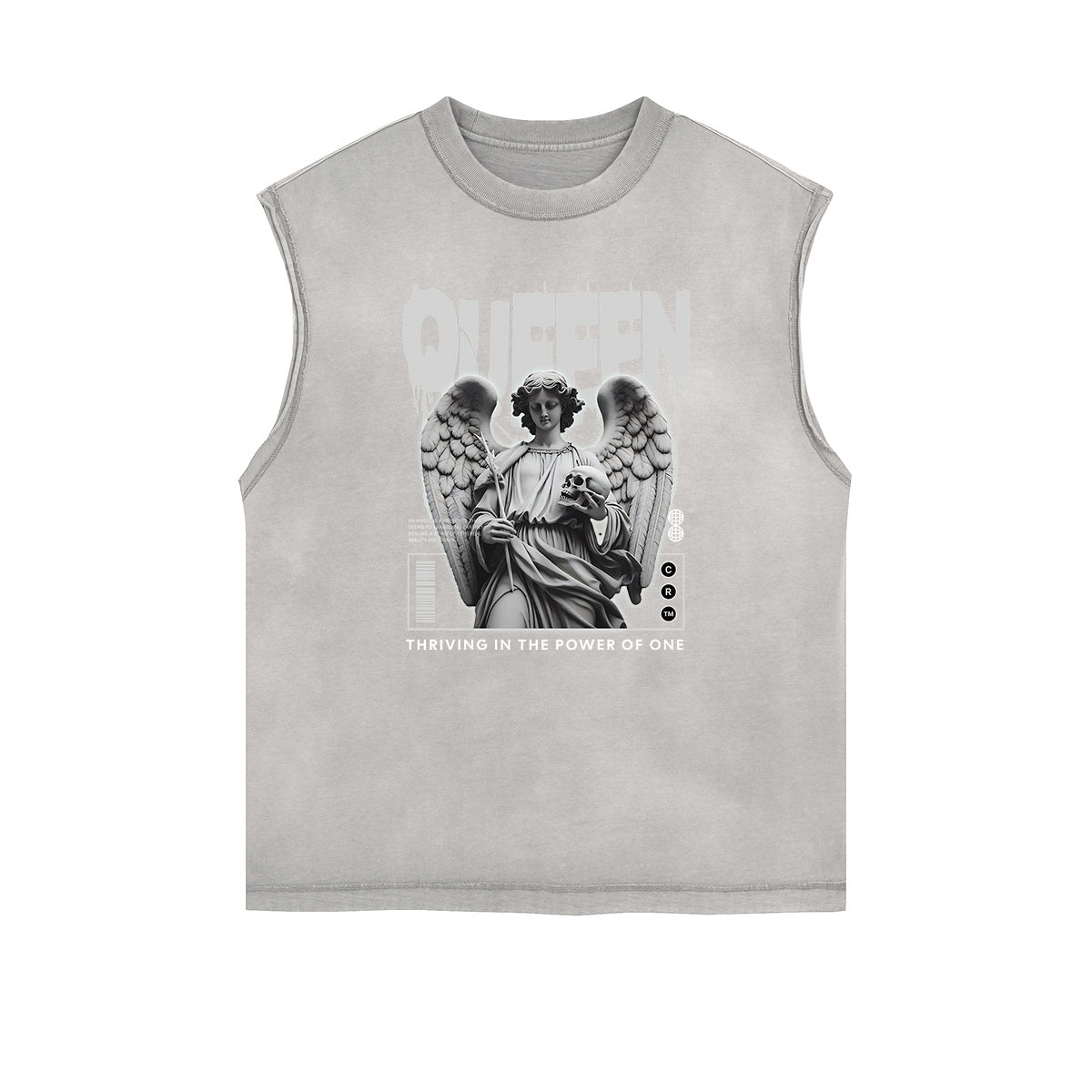 Frayed Edge Queen Graphic Tank Top
