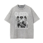 Washed Cotton Queen Graphic Tee