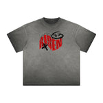 Heavyweight Washed Graffiti Graphic Tee